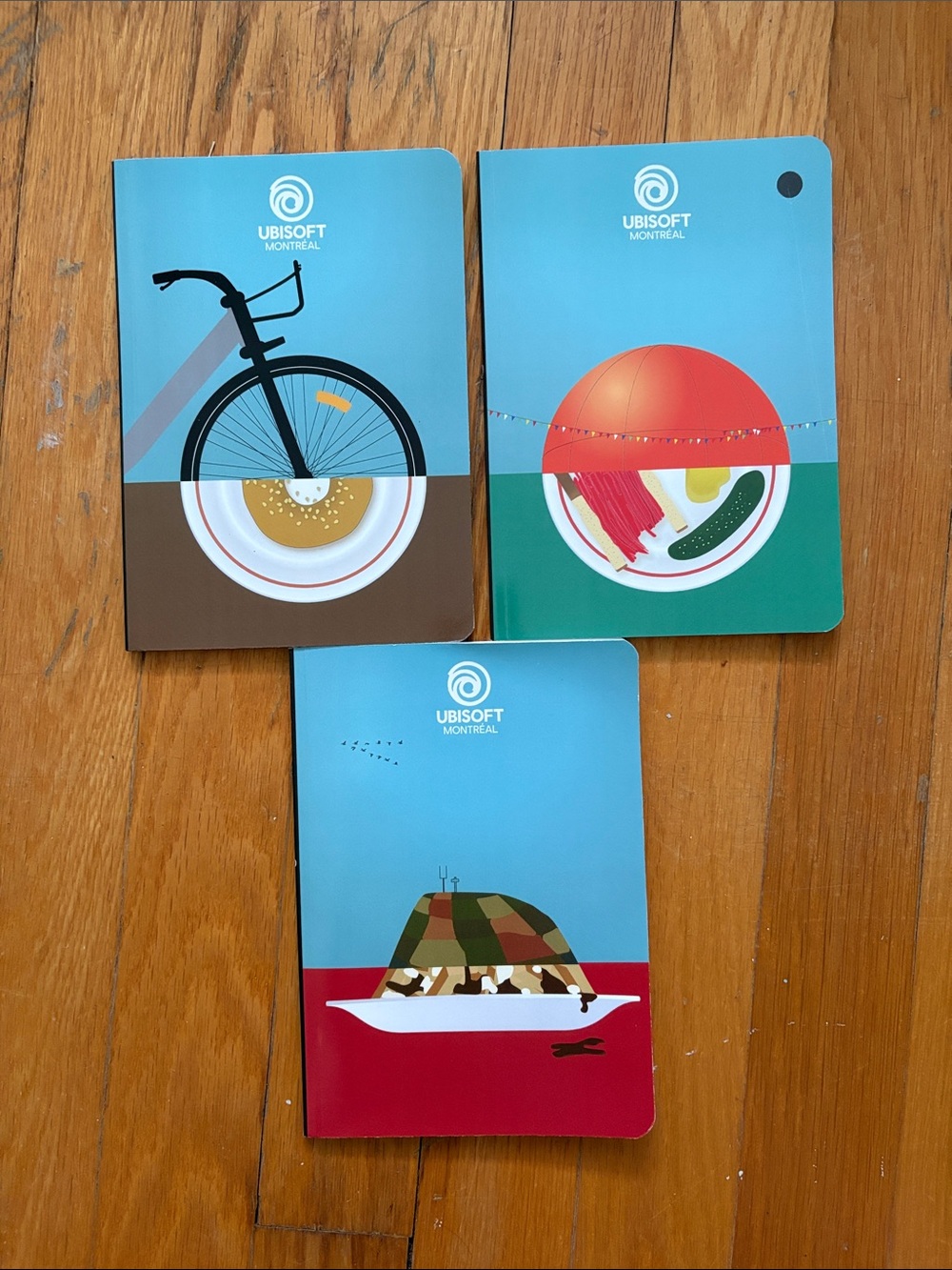 Ubisoft Montreal Notebook Set - 3 Pack